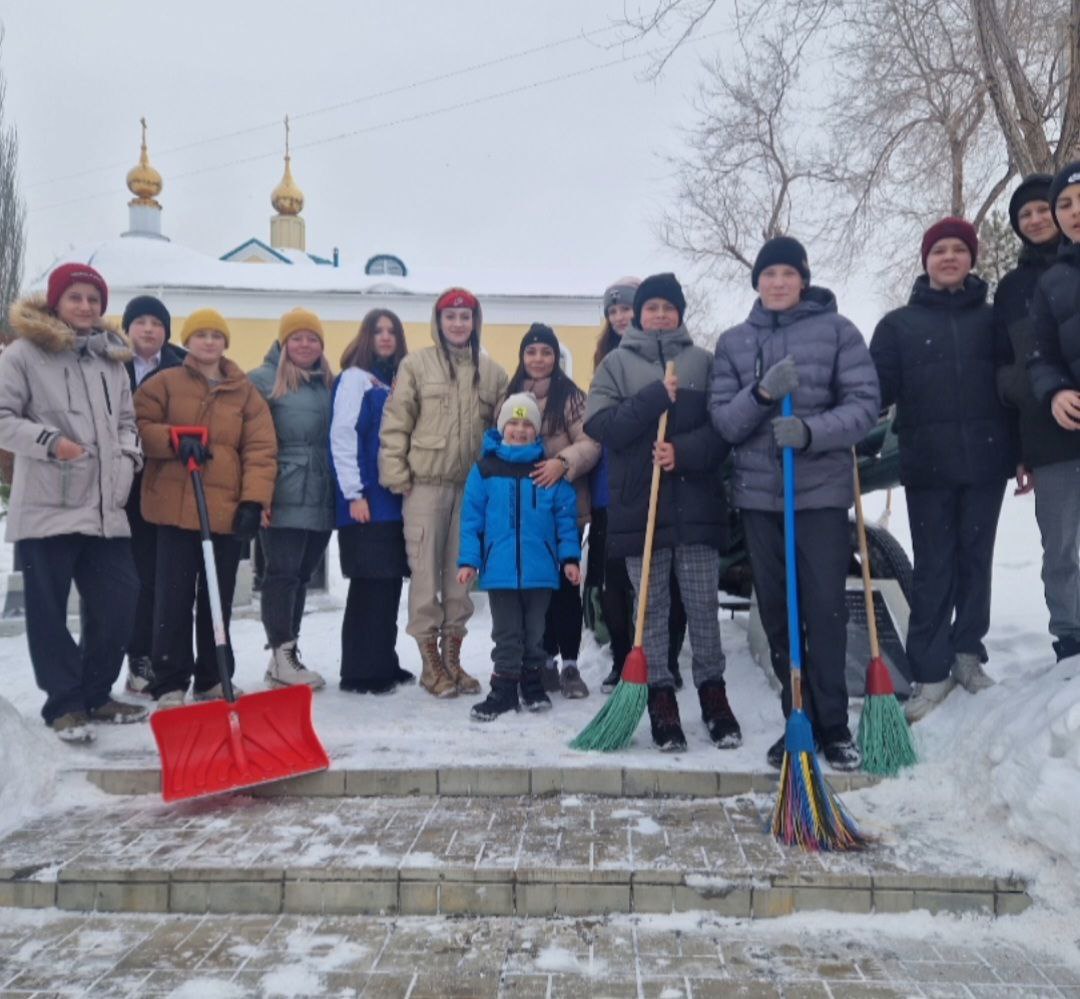 Участие во Всероссийских акциях &amp;quot;Снежный десант&amp;quot; и «Добро в Движении».